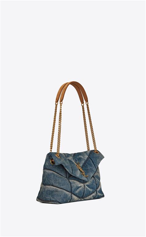 ysl bags old collection|YSL denim tote.